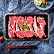 羔羊部落内蒙古锡盟羊肉新鲜羔羊原切法式羊排250g*4件