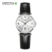 雪铁纳（Certina）瑞士手表 卡门系列石英皮带简约商务女士腕表 C017.210.16.037.001125元