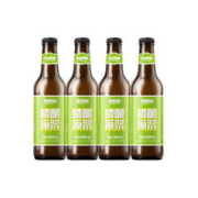 摆谱 11°P 精酿黄啤酒 330ml*4瓶