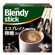 AGF 日本原装进口 Blendy系列 牛奶速溶咖啡 微糖三合一 6.2g*27条