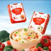 秋田满满 有机婴儿面条 猪肝菠菜面条 200g*5件