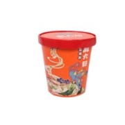 麻六记酸辣粉256g桶装红薯粉冲泡方便速食粉丝米线懒人食品夜宵
