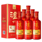 泸州老窖 纯粮食口粮白酒 52度浓香型 475mL6瓶