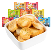 限学生：米多奇烤馍片馍丁多口味混合整箱馒头片酥性饼干早餐 烤馍丁10包混合口味