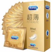 88VIP会员：durex 杜蕾斯 超薄系列 隐feel安全套 12只+赠2只 共14只