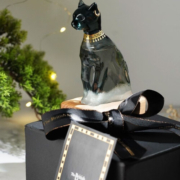 大英博物馆风暴瓶盖亚安德森猫天气瓶创意桌面摆件生日礼物新婚礼物圣诞礼物 安德森猫埃及风暴瓶摆件