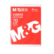 M&G 晨光 多功能打印复印全木浆A4纸100张