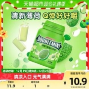 88VIP会员：DOUBLEMINT 绿箭 口香糖 薄荷味 64g