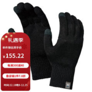 mont·bell 户外秋冬羊毛混纺保暖手套 1118628 BK