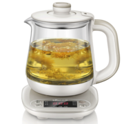 小熊（Bear） 养生壶迷你 煮茶壶煮茶器电热水壶加厚玻璃烧水壶 YSH-A08U6 灰色无滤网