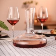 Yuanle 圆乐 圆润水晶醒酒器 家用手工水晶玻璃红酒葡萄酒分酒器醒酒壶酒樽