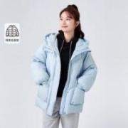Semir 森马 女连帽厚羽绒服 101722113006
