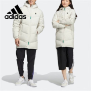 京东百亿补贴：阿迪达斯 （adidas）男女装冬季运动服户外保暖防风休闲羽绒服HN4788