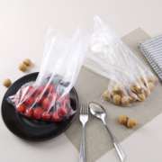 洁成保鲜袋食品级PE零食保鲜塑料透明袋 保鲜袋大中小组合220只