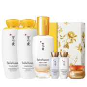 雪花秀套装 滋盈肌本水乳精华护肤品套装(水125ml+乳125ml+精华90ml)