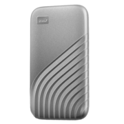 西部数据（WD） 移动固态硬盘（NVMe PSSD）My Passport随行SSD Type-C 【随行版】闪耀银|高速加密Nvme千兆读写 套装版 1TB
