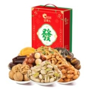 限移动端、京东百亿补贴：ChaCheer 洽洽 恭喜发财礼盒坚果礼盒年货零食大礼包团购送礼 盒装2.082kg