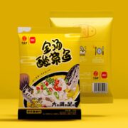 粮盼 庆昌来 酸菜鱼半成品 方便菜 479g