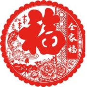 2024新年窗花贴纸*25张