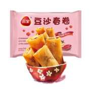 三全（Sanquan）中式早餐 豆沙春卷 12只216g*6袋（专区任选6件）