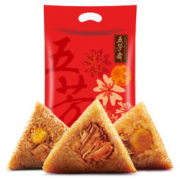 五芳斋 礼袋装蛋黄猪肉粽子端午嘉兴肉粽子礼包零食批发早餐 6粽840克风味粽219