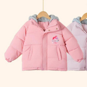 My Little Pony 小马宝莉 2023秋冬儿童加厚连帽棉服外套（120-150cm）