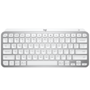 罗技（Logitech）MX Keys Mini Mac版 简约无线背光键盘 浅灰色 蓝牙键盘 办公键盘  平板电脑键盘