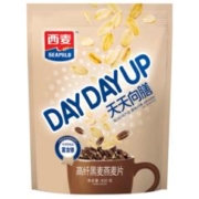 plus会员、再补券:西麦 高纤黑麦燕麦片 450g *2件