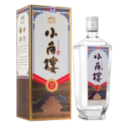 小角楼高度白酒 52度 浓香型 礼盒装 500ml配礼品袋 珍藏10双支