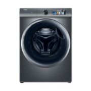 海尔（Haier）精华洗直驱滚筒洗衣机洗烘一体全自动变频 10公斤家用晶彩屏1266洗衣机 【精华洗2.0】+10KG直驱变频+智投单洗+彩屏
