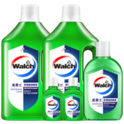 威露士多用途消毒液5件套 衣物家居消毒清新青柠 1L*2+330ml+60ml*2