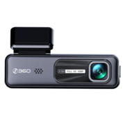 360行车记录仪K380升级版 微光夜视 高清录影 隐藏式+64G卡