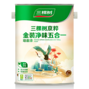三棵树漆内墙乳胶漆京粹金装净味五合一墙面漆油漆涂料5L