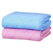 良良竹纤维盖毯宝宝夏季冰丝毯新生婴儿盖毯毛毯儿童幼儿园午睡毯