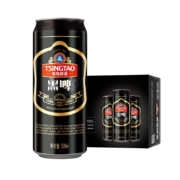 再降价：青岛啤酒（TsingTao）黑啤12度 500ml*12听
