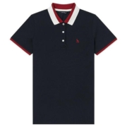 Hazzys哈吉斯短袖T恤女夏季新款休闲英伦Polo衫体恤上衣