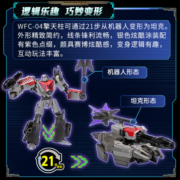 变形金刚（TRANSFORMERS）儿童男孩玩具车模型机器手办圣诞礼物WFC威震天F7244