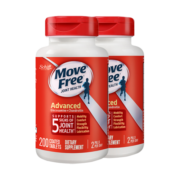 Move Free益节红瓶 氨糖软骨素钙片维骨力 盐酸氨基葡萄糖骨维力 硫酸软骨素 美国进口 【200天量】红瓶200粒 x2瓶