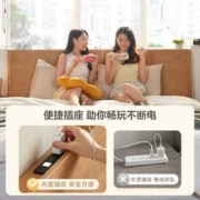 LINSY 林氏家居 原木风大床实木脚单人1.5米双人床主卧高脚储物床架OU2A