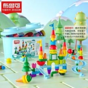 BLOKS 布鲁可积木 启初精灵系列11033 经典早教积木桶 升级款