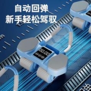 MF 健腹轮腹肌轮自动回弹四轮肘撑跪垫卷腹轮自动回弹练腹肌健身器材 健腹轮配跪垫