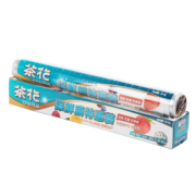 茶花（CHAHUA）保鲜膜点断式免撕可冰箱冷冻微波炉加热一次性保鲜膜PE 抗菌25cm*30米