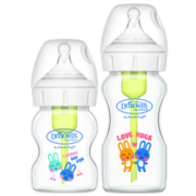 布朗博士奶瓶 新生儿奶瓶防胀气玻璃奶瓶套装(0-3月龄)150ml+270ml 兔子