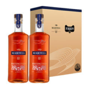 礼遇季、88VIP：MARTELL 马爹利 鼎盛白兰地干邑 vsop 500ml*2瓶 礼盒装