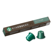 星巴克（Starbucks）Nespresso浓遇胶囊咖啡10粒 中度烘焙派克市场大杯 瑞士进口