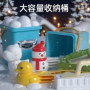 儿童雪球夹玩具雪夹子小鸭子夹雪球神器