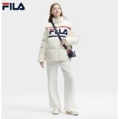需入会：FILA 斐乐 情侣款羽绒服鸭绒 F11U349903FIV