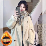 BTTKDL 羊绒厚款加绒毛呢外套