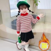 全款式尺码一个价 男女童加绒加厚毛衣