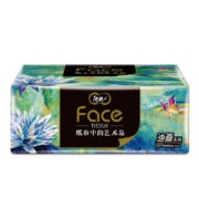 C&S 洁柔 Face艺术油画纸巾抽纸 4层80抽4包